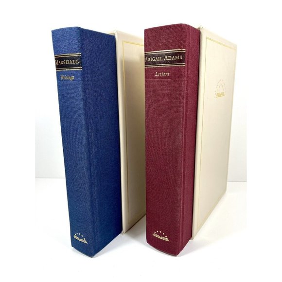 Other - MARSHALL Writings & Abigail Adams Letters Library of America Books & Slip Covers